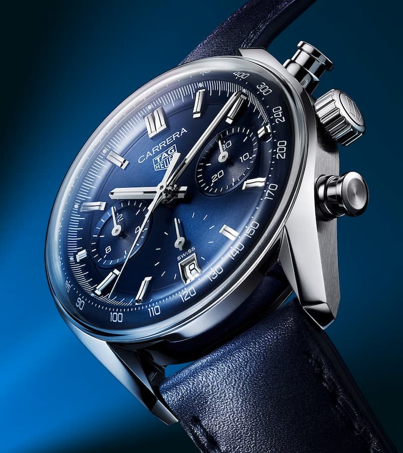 Tag Heuer carrera-glassbox-blue